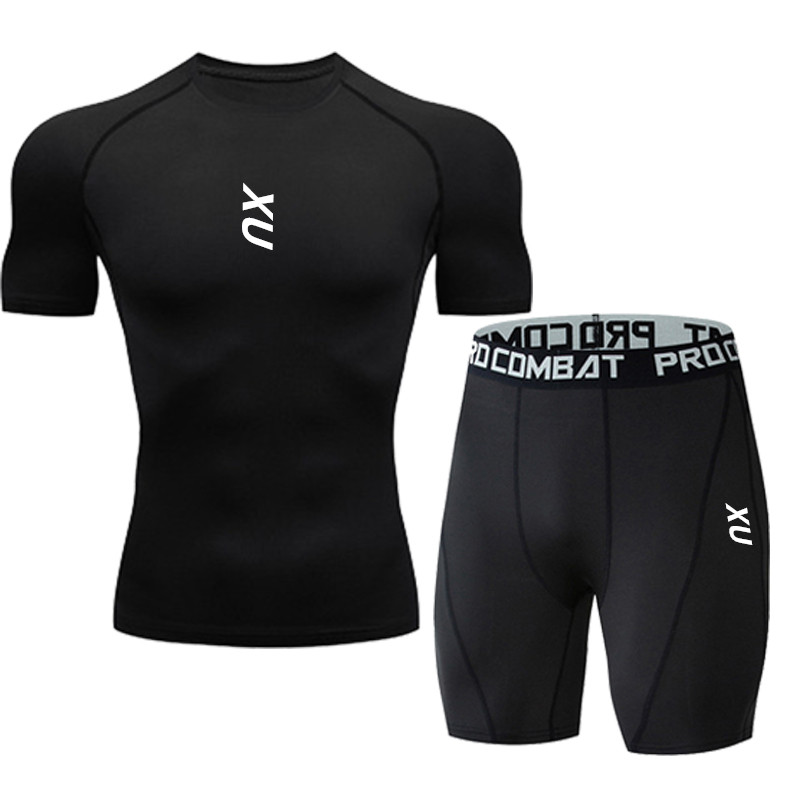 New men's running tight T-shir - T Shirt Tight Fit recension och pris