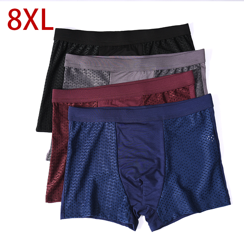 L-8XL Plus Banboo Fiber Men Un - Boxer Shorts Modal recension och pris