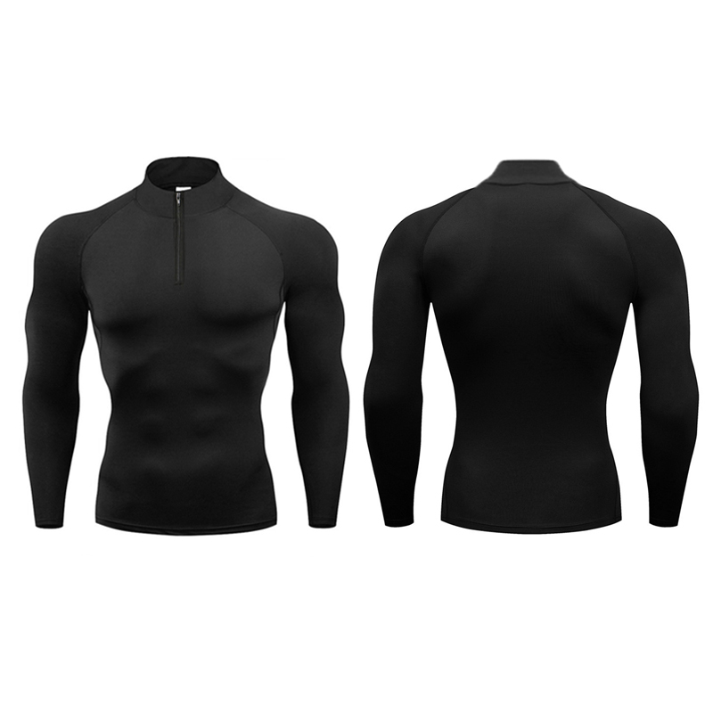 Men Sportswear Fitness Shirts  - T Shirt Tight Fit recension och pris