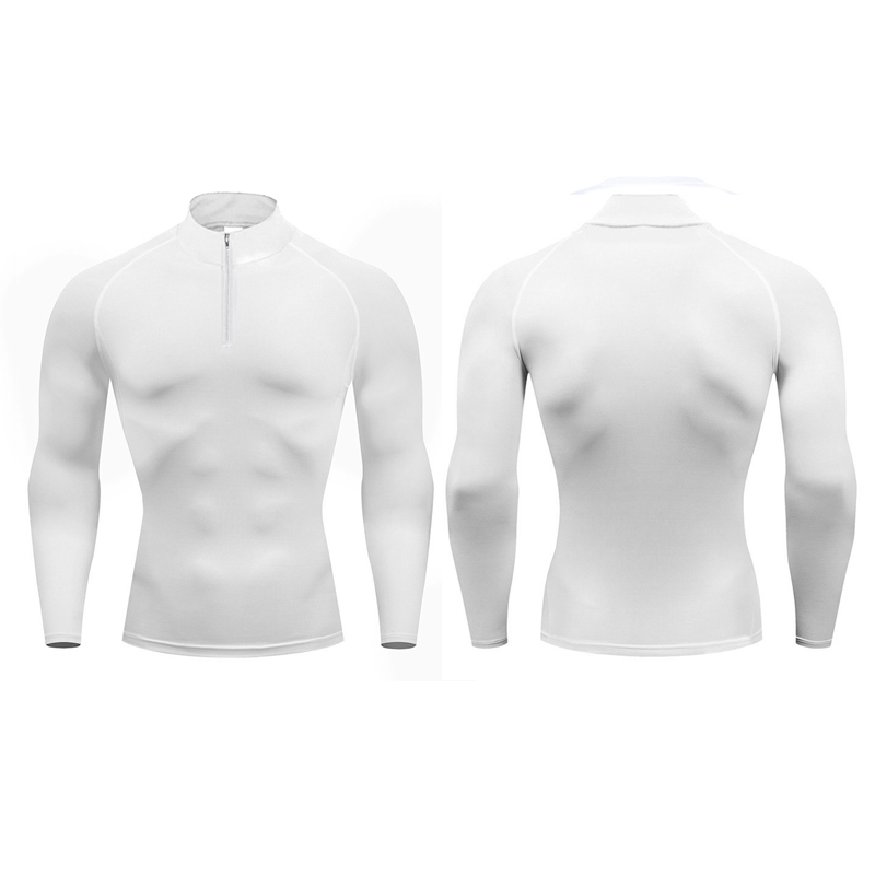 Men Sportswear Fitness Shirts  - T Shirt Tight Fit recension och pris