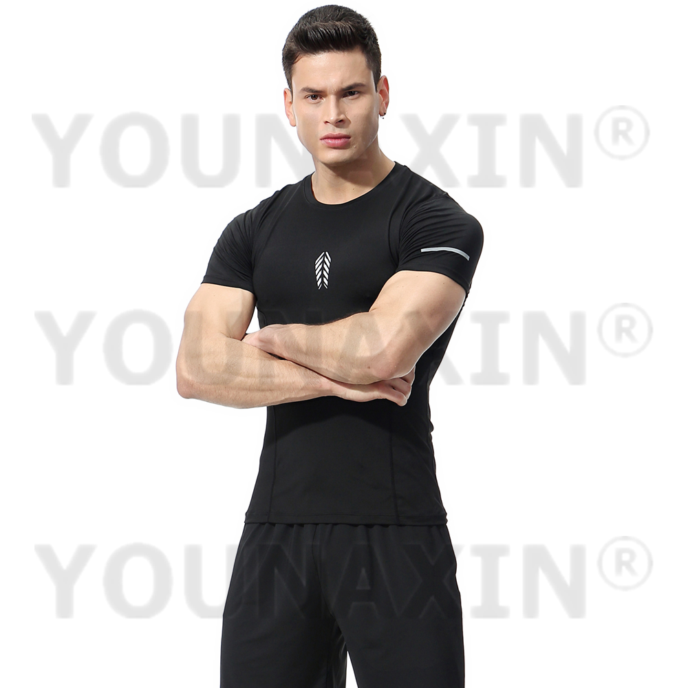 Men's Short Sleeves T-Shirt Gy - T Shirt Tight Fit recension och pris